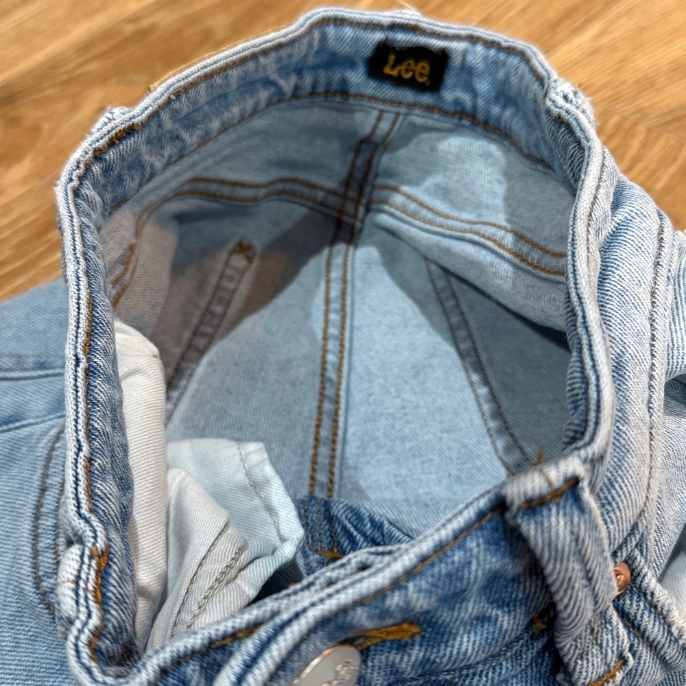 Lee Light Blue High-Rise Flare Jeans 25 - Picture 7 of 15